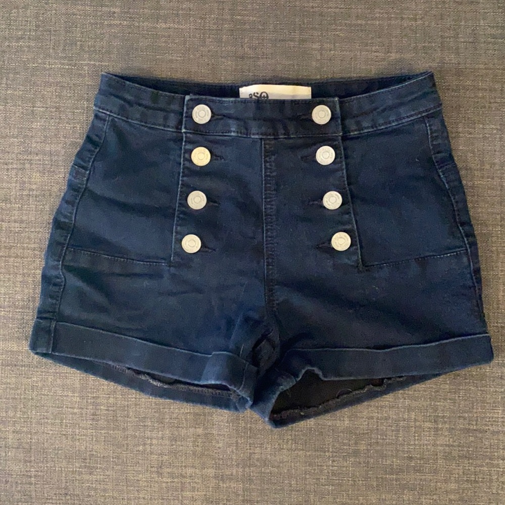 RSQ high waisted sailor shorts